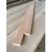 Gartenholz, Terassenholz, Lärche, gehobelt, Leiste, Kanten gerundet, unbehandelt, 30x80mm 